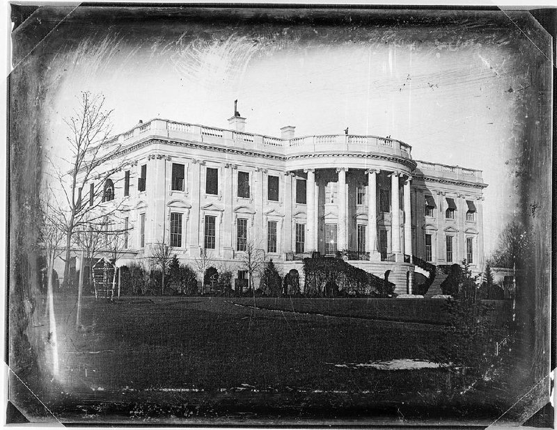 This earliest known photograph of the White House was taken in January 1846.