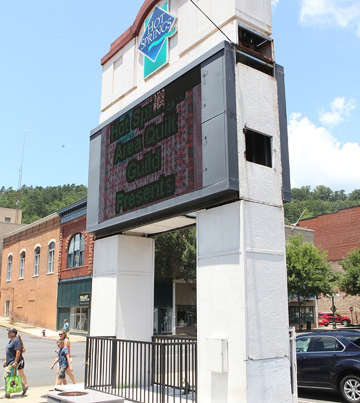 Visitor center sign to get upgraded Hot Springs Sentinel Record