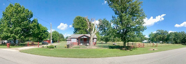 Photo submitted New Life Ranch recently acquired a four-acre tract of property within the city limits of Colcord, Okla. The organization plans to use the land to develop a facility for their mentoring and community ministries.