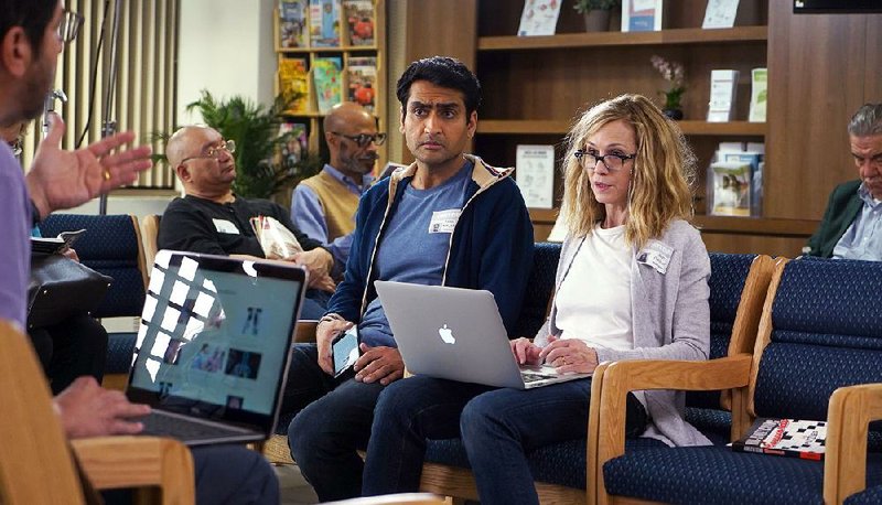 Comedian Kumail Nanjiani plays a version of himself and Holly Hunter plays his girlfriend’s mother in Michael Showalter’s The Big Sick, which was written by Nanjiani and his wife, Emily V. Gordon, and based on their courtship.