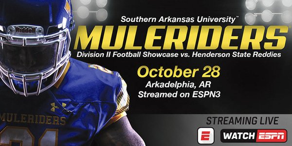 SAU Football part of NCAA Division II Football Showcase | Magnolia ...