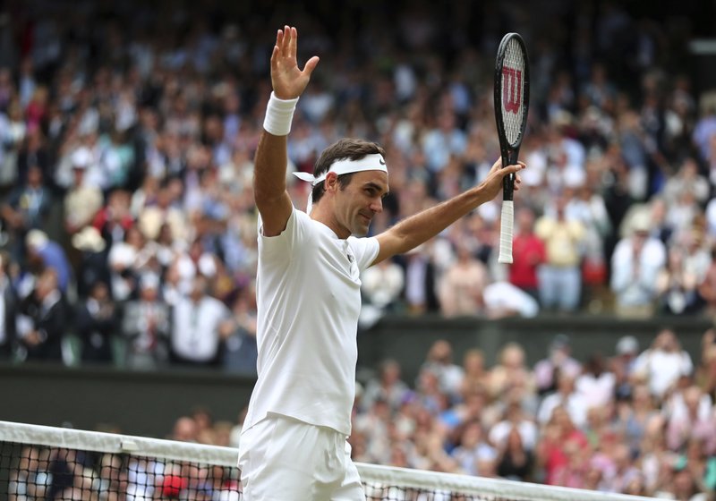 History Favors Federer In Quest For 8th Wimbledon Title | Hot Springs ...