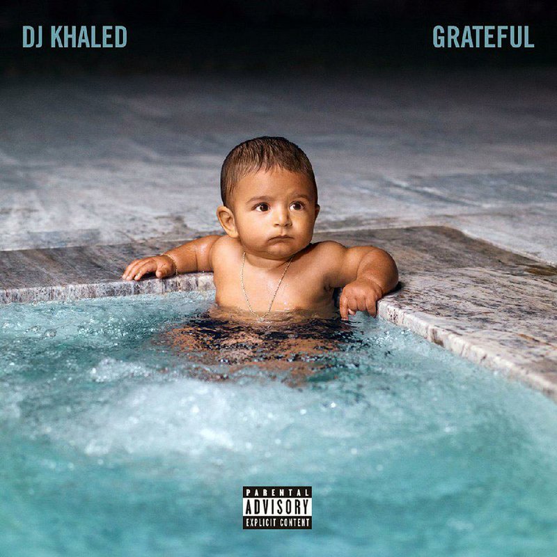 Album cover for DJ Khaled's "Grateful"