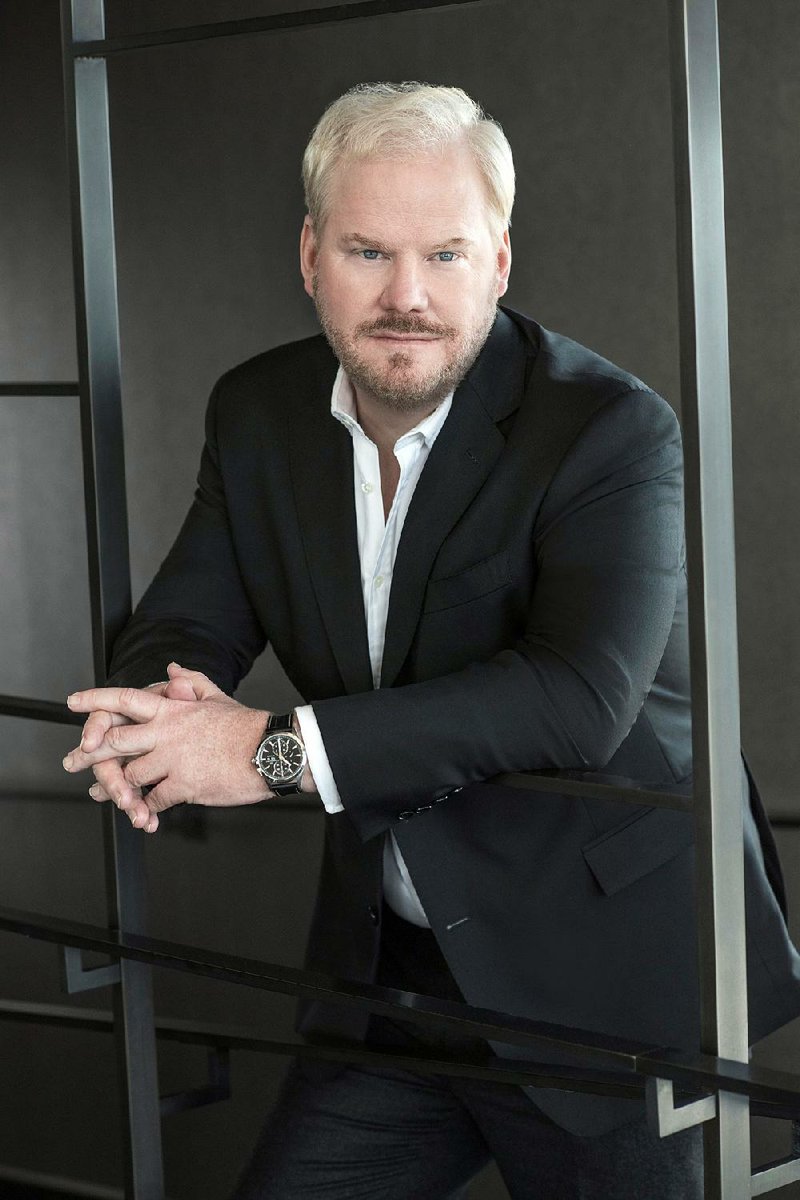 Jim Gaffigan — who will be all over big and small screens in coming months — will be onstage Sunday at Little Rock’s First Security Amphitheater.
