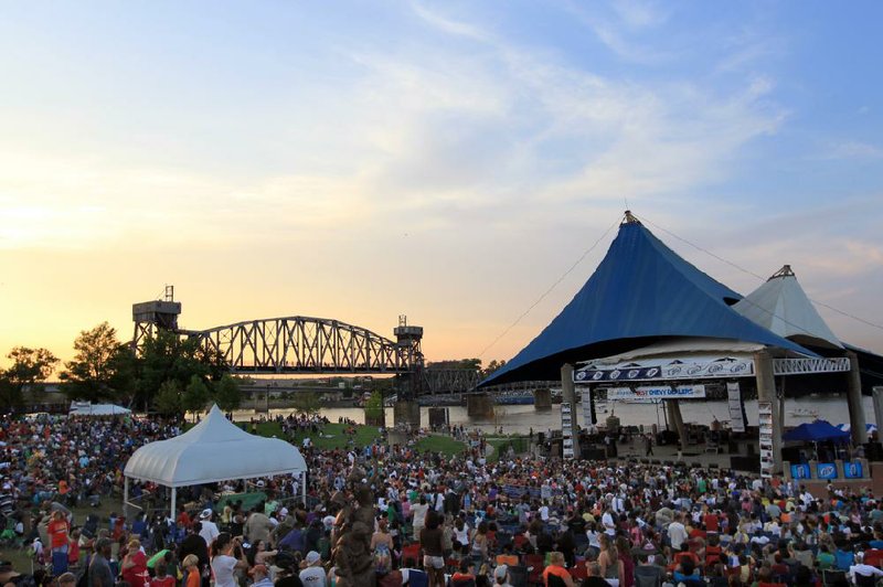 FILE — Riverfest in 2010 drew an estimated 200,000 visitors.
