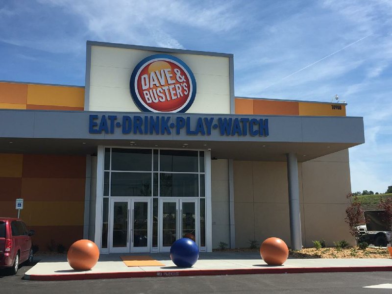 Dave & Buster’s at Gateway Town Center, 10900 Bass Pro Parkway, in Little Rock