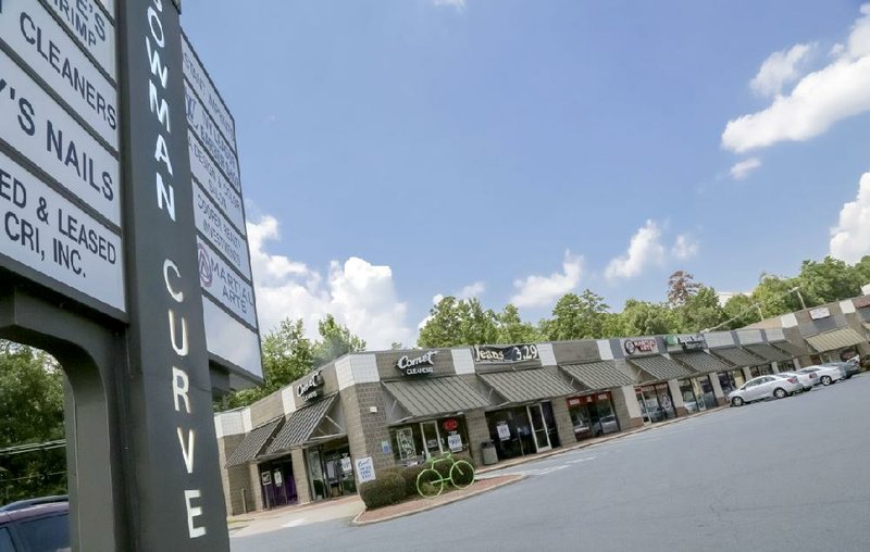 An LLC in Mount Pleasant, S.C., paid $7.1 million last month for the Bowman Curve and Bowman Curve II shopping centers in west Little Rock. 