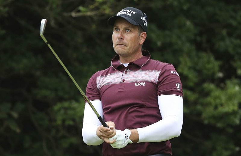 Henrik Stenson’s rental home was burglarized during Thursday’s first round at the British Open, but Stenson said
the burglars “didn’t get the full jackpot.”