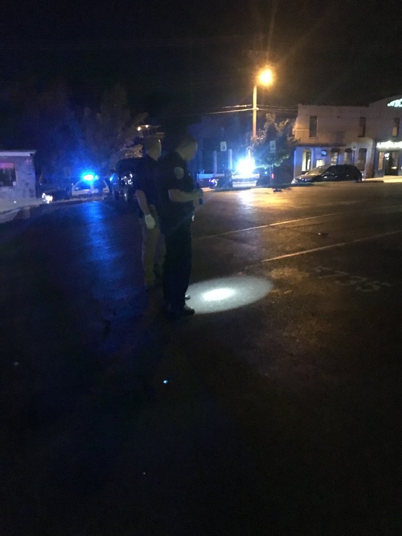 Fayetteville Police responded to a call at 1:48 a.m. Sunday morning at Lot 53 by Lit Lounge off Dickson Street. University of Arkansas Police Department officers were also on the scene as the lot is owned by the university.