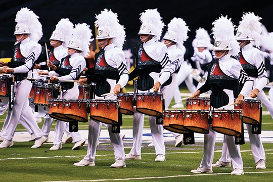 Submitted photo DCI TOUR: The Drum Corps International 2017 Summer Tour will return to Little Rock at War Memorial Stadium, 1 Stadium Drive, at 7 p.m. Wednesday for DCI Arkansas 2017. The show is part of the 45th Anniversary Summer Tour that includes 110 shows in 37 states with 55 drum corps vying for this year's Open and World Class titles and the chance to compete at the DCI World Championships in Indianapolis on Aug. 10-12.