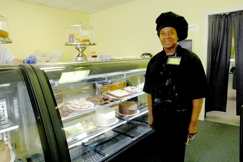 Lynn Atkins/The Weekly Vista Anita Evans&#8217; new business is actually five businesses under one roof. Bella Nita Bakery is also a cafe. Next door will be a candy store, a wedding consultant and an ice cream parlor.