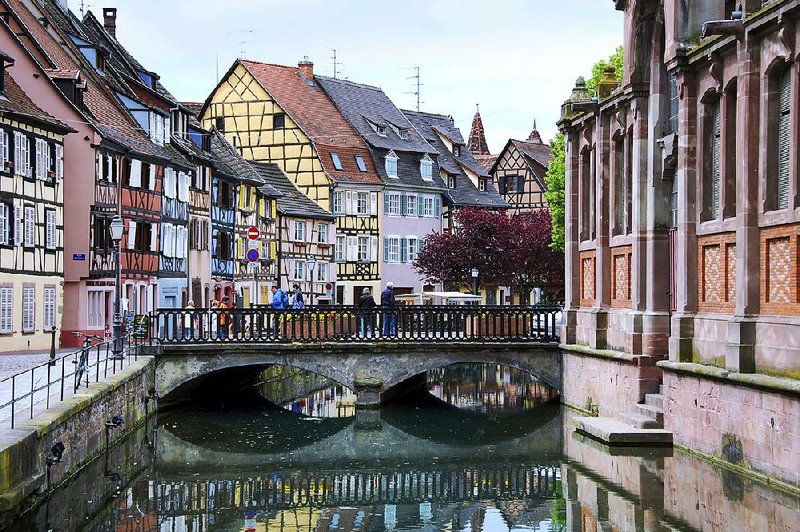 Colmar’s Germanic half-timbered houses combine with traditional French shutters to make this town a picturesque place to linger.
