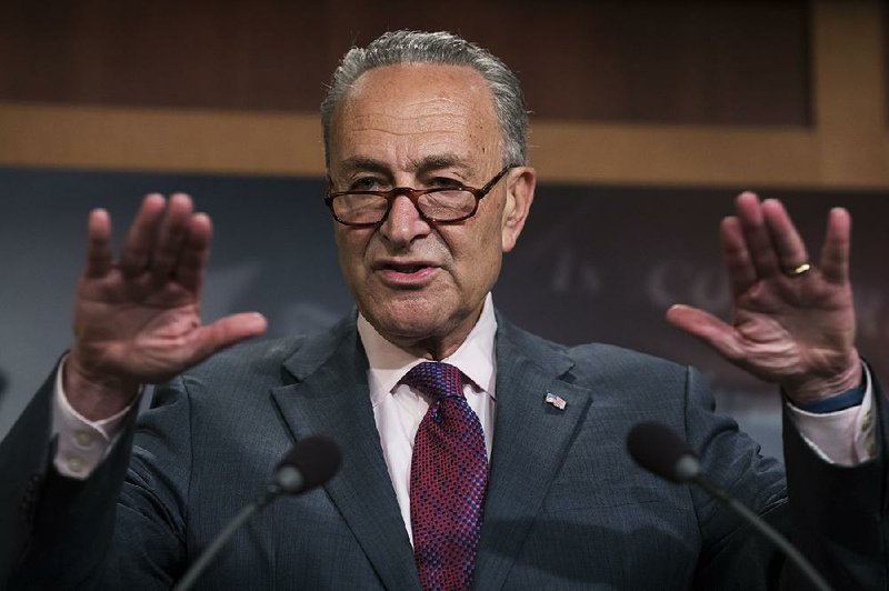 Senate Minority Leader Charles Schumer said Friday about health care that he hoped the two parties could “work together to make the system better” by stabilizing marketplaces. 