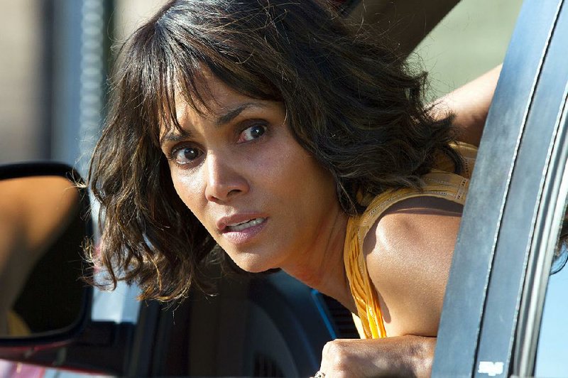 Karla (Halle Berry) chases after the bad people who stole her son in Kidnap, the Luis Prieto movie that’s been sitting on the shelf for three years.
