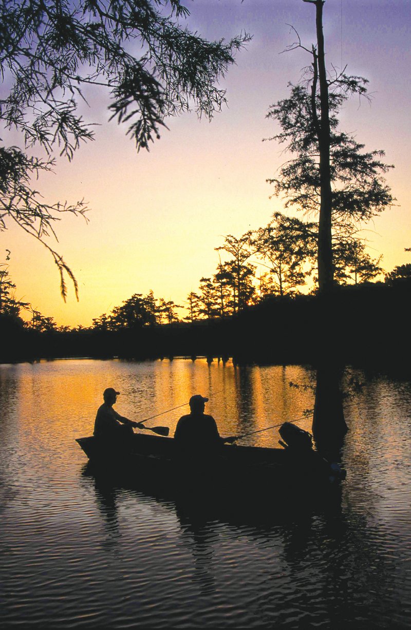 Many Arkansans visit the White River National Wildlife Refuge in summer to enjoy the scenic fishing for bass, catfish, bream, crappie and more, available on the area’s 300-plus oxbow lakes.