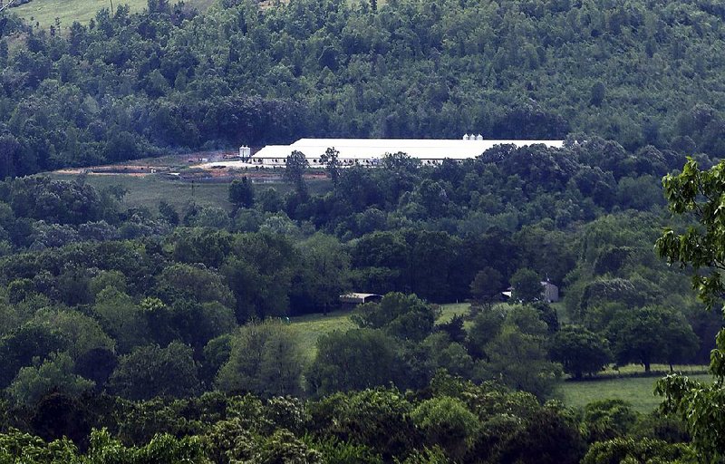 Arkansas Democrat-Gazette/MITCHELL PE MASILUN --5/4/2017--
C&H Hog Farm shot Thursday, May 4, 2017.