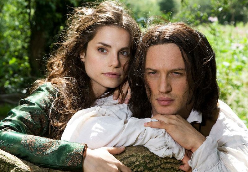 Cathy (Charlotte Riley) and Heathcliff (Tom Hardy) tell the tragic love story of Wuthering Heights.
