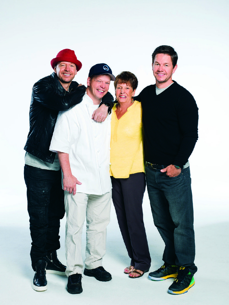Donnie, Paul, Alma and Mark Wahlberg star on Wahlburgers.