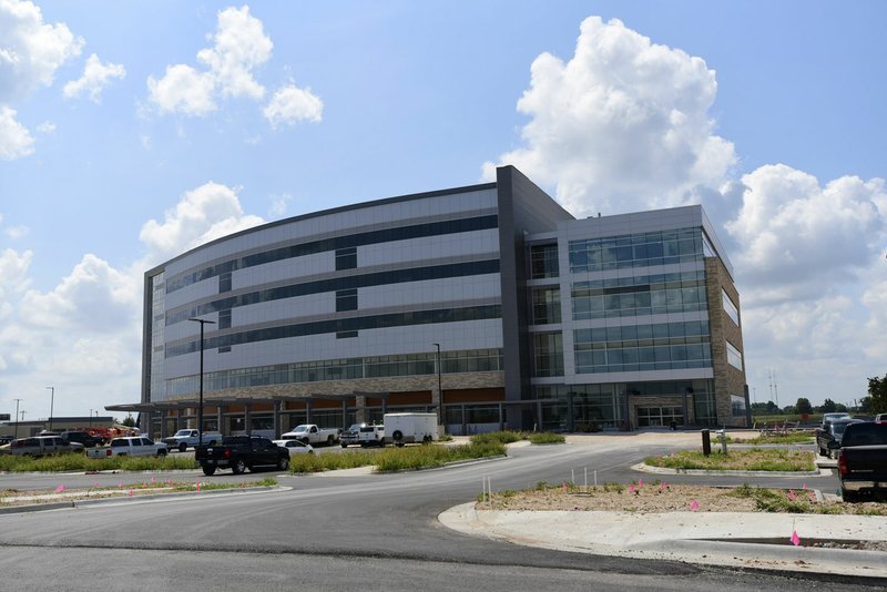 Construction continues on Arkansas Children’s Hospital Northwest in Springdale near Arvest Ballpark. Marcy Doderer, CEO, hopes to ramp up Arkansas Children’s work in child safety, food security and other issues to help change those numbers.