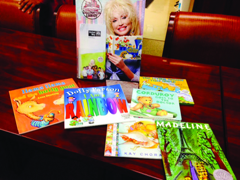 Free books for children: If children are enrolled in the Dolly Parton Imagination Library program in Union County at birth, by their fifth birthday, they will have a library with 60 books. For more information, visit www.imaginationlibrary.com.