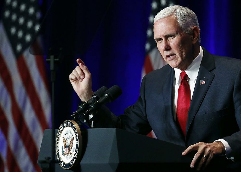 Vice President Mike Pence denied reports Sunday that he plans to run for president if President Donald Trump opts not to seek a second term.