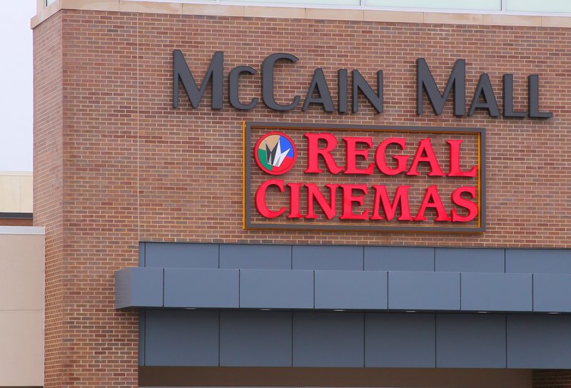 Regal Cinemas at McCain Mall is shown in this 2013 photo.