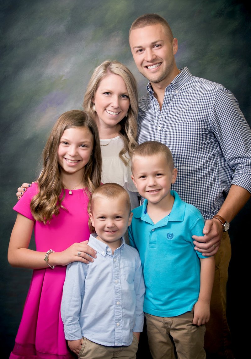 Photo Submitted Dr. Rex Harris Jr. is joining Community Physicians Group and will practice at the Siloam Springs Medical Center at 451 S. Holly Street. He recently completed his residency in family medicine in Waco, Texas, and moved to Northwest Arkansas with his wife Amy and their children.