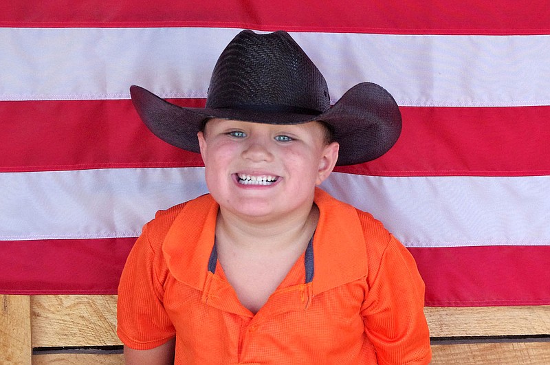 COURTESY PHOTO/Little Mister Jesse James contestant, Bladen Pickle