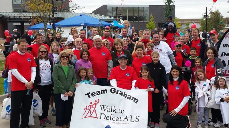 Courtesy photo The ALS Association Arkansas chapter “Legacy Gala” on Aug. 18 will honor the legacy of the late Brian Graham (center, seated). A host of other events in the coming weeks will benefit the nonprofit organization.
