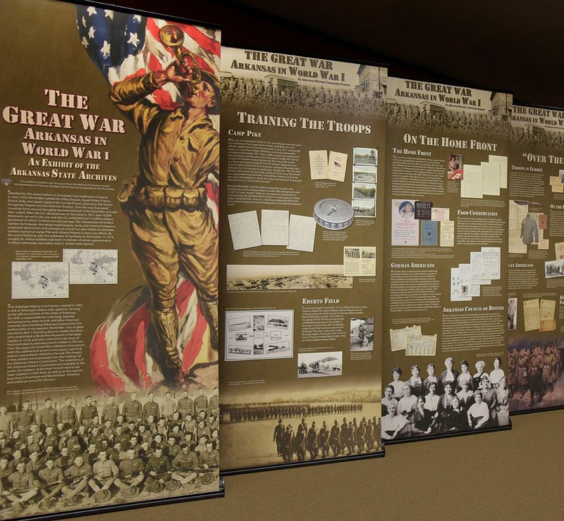 Courtesy Photo "The Great War: Arkansas in World War I" on loan from the Arkansas State Archives, will be available to visitors at Headquarters House during the annual Ice Cream Social.