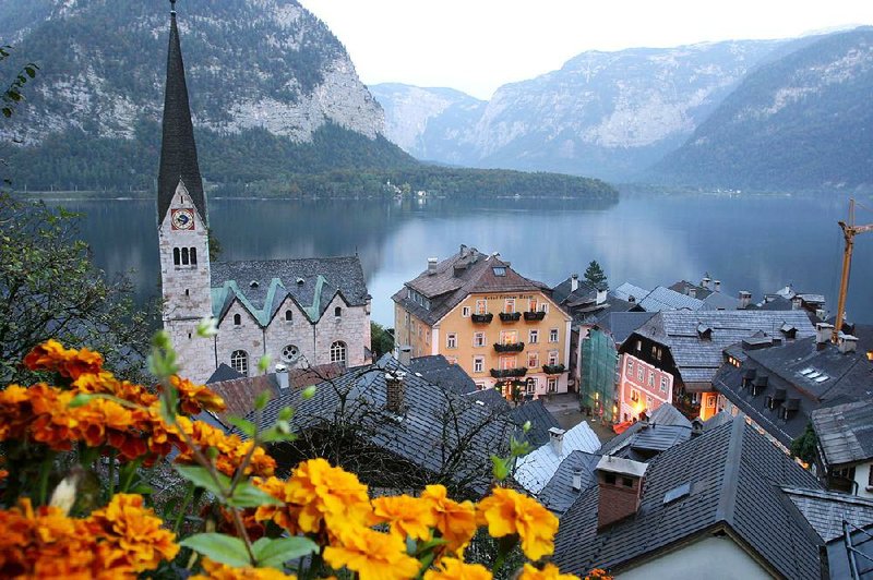 Hallstatt is a peaceful and perfectly Austrian alternative to the tourist hustle of Salzburg. 