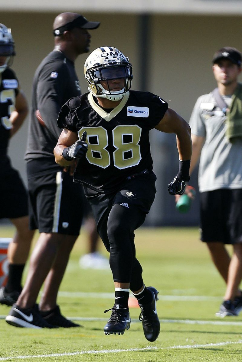Wide receiver Michael Thomas caught 92 passes for 1,137 yards and 9 touchdowns in his rookie season last year for the New Orleans Saints. Thomas was drafted in the second round by the Saints in 2016 from Ohio State. “I’ve still got a lot to prove — and I’ll prove it when it’s all said and done,” Thomas said.