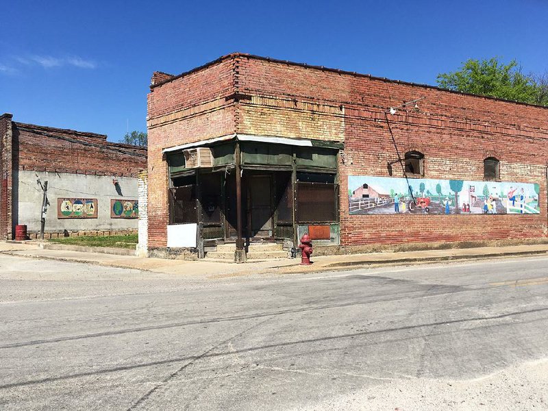 This building in downtown Elaine is being considered as the site for a museum as Phillips County civic leaders hope to create a memorial for people killed in a 1919 massacre. 