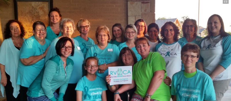 Courtesy photo The River Valley Ovarian Cancer Alliance will celebrate its 10-year anniversary at Teal Night in Tahiti at the Fort Smith Convention Center on Aug. 19.