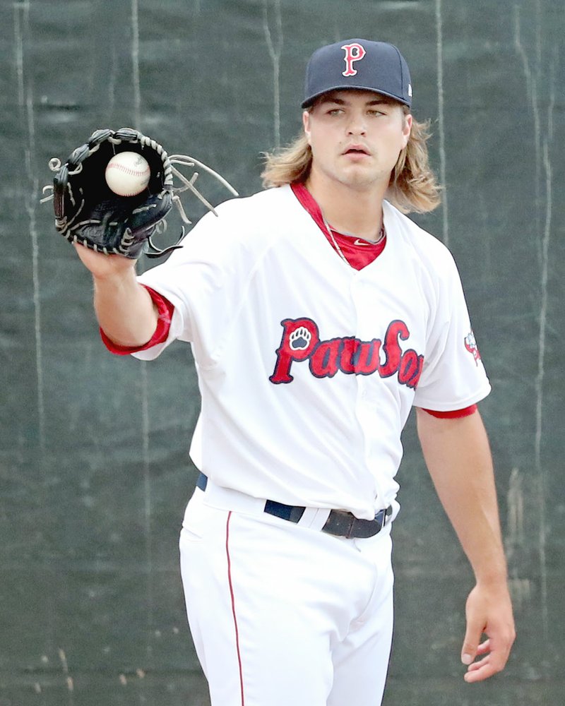 KELLY O&#8217;CONNOR PHOTO Pawtucket Red Sox minor league ace, Jalen Beeks, is a 2011 Prairie Grove graduate.