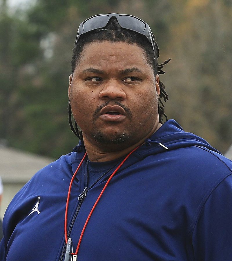 Little Rock McClellan football coach Maurice Moody