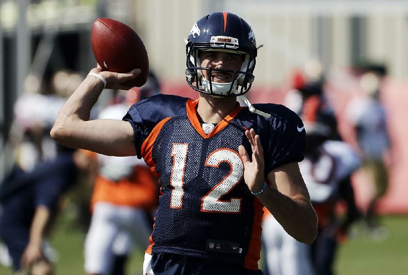 Denver quarterback Paxton Lynch has gotten the bulk of the work with the Broncos’ first-team offense this week and will start Saturday’s exhibition game against the San Francisco 49ers.