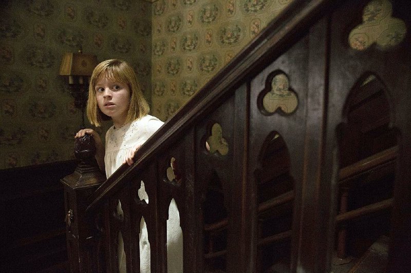 Lulu Wilson stars as Linda in New Line Cinema’s supernatural thriller Annabelle: Creation. It came in first at last weekend’s box office and made about $35 million.