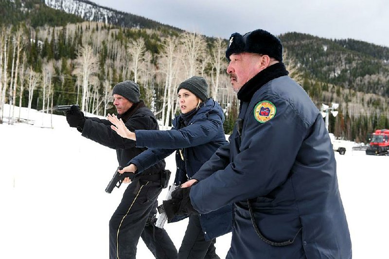 Hugh Dillon, Elizabeth Olsen and Graham Greene star in Wind River