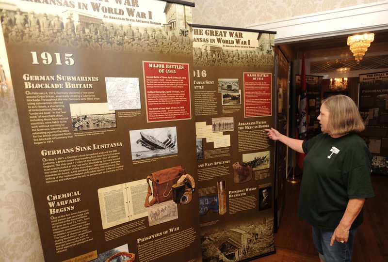 ICE CREAM SOCIAL — Hosted by the Washington County Historical Society, with a special traveling display on
World War I, 3-6 p.m. Saturday, Headquarters House on Dickson Street in Fayetteville. $2.50-$5. 521-2970.