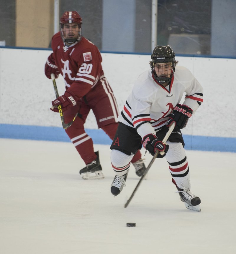 File Photo Yes, the University of Arkansas plays ice hockey.