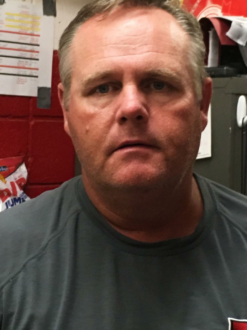 Jacksonville head football Coach Barry Hickingbotham