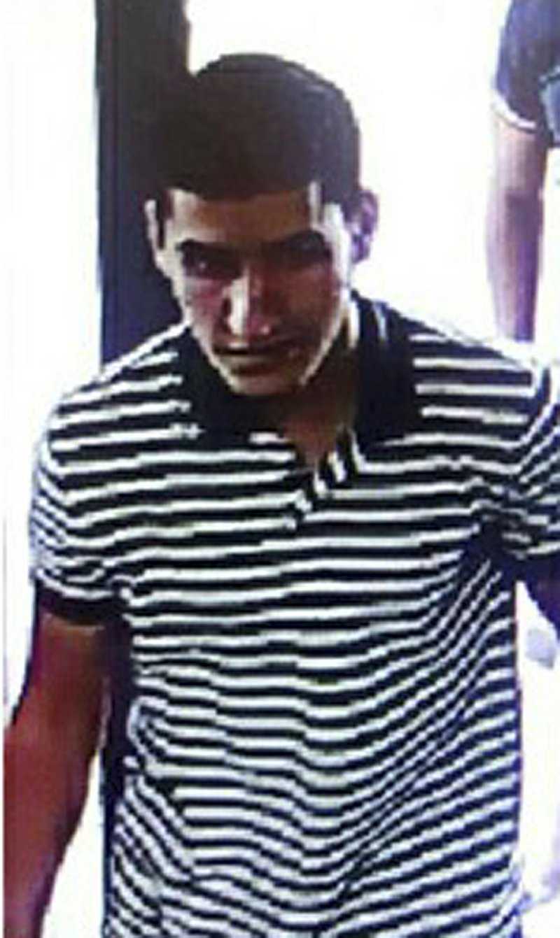 An image of suspect Younes Abouyaaqoub, released by the Spanish Interior Ministry on Monday Aug. 21, 2017. 