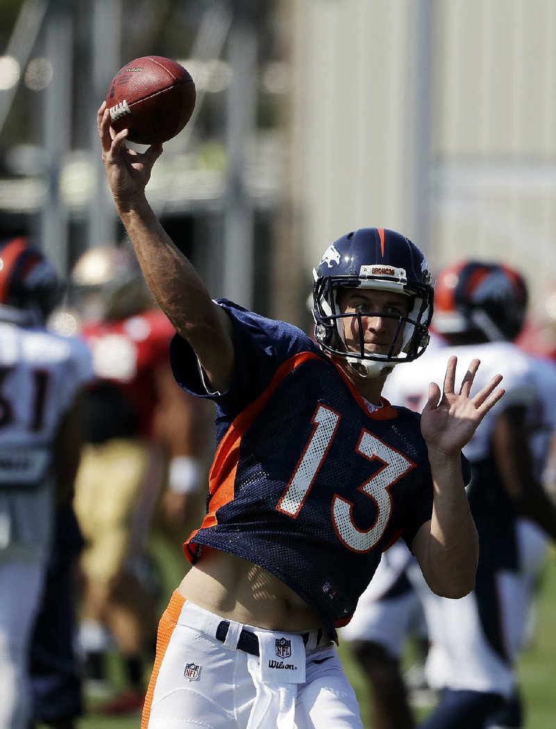 Broncos name Trevor Siemian starting quarterback over Paxton Lynch