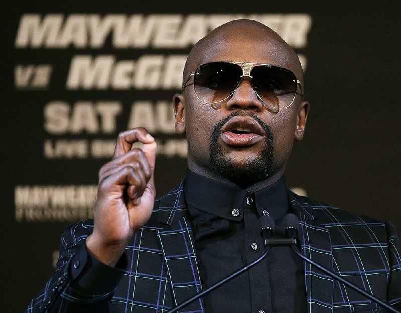 Floyd Mayweather Jr. said his punches in Saturday’s fight will have more power than Conor McGregor is expecting. “When he gets hit, he’s going to find out it’s totally different,” Mayweather said. 