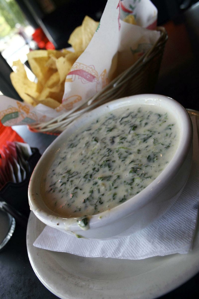 Blue Mesa’s white cheese dip will be among the Blue Mesa Grill Night — Throw Back Thursday items Mark Abernathy will revive Thursday nights at Red Door starting Sept. 14. 