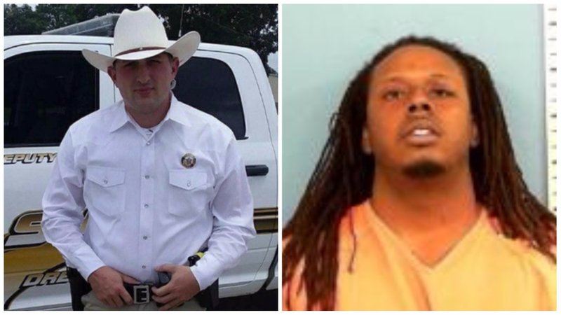 From left, Timothy Braden is shown in this undated photo released by the Little Rock Police Department on Twitter; 23-year-old Samuel Vincent of Monticello has been arrested.