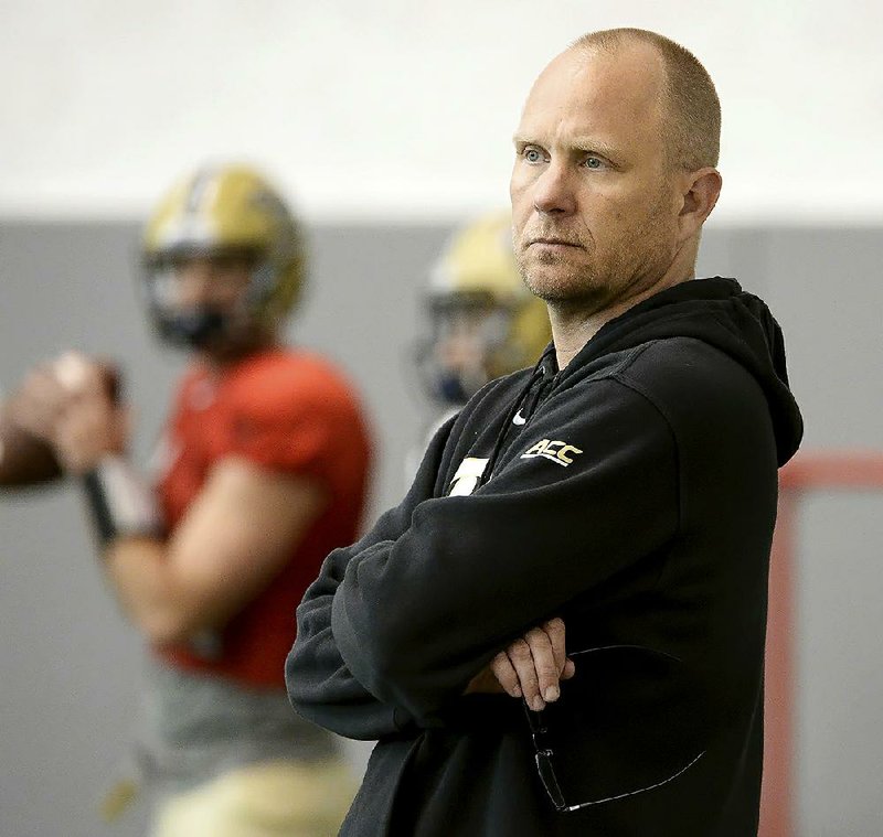 Matt Canada (above) takes over as the offensive coordinator at LSU, making $1.5 million. Canada, 45, arrived at LSU from Pittsburgh, where he was the offensive coordinator in 2016. He has also served as an assistant coach at Northern Illinois, Indiana, Wisconsin and N.C. State.