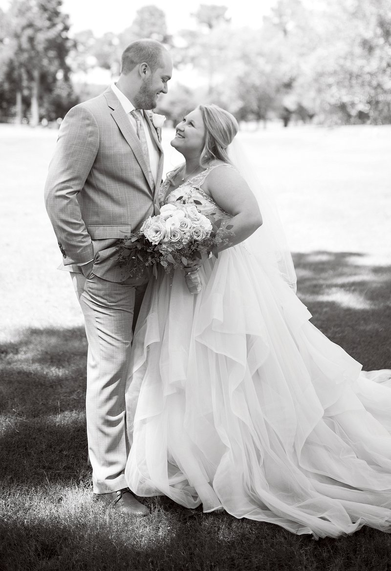 Submitted Photo Blake Amos Wilkins and Myrisa Aubrey Byrd were married on July 8, 2017, in an evening, double-ring ceremony at Centennial Center at Centennial Valley Country Club in Conway.