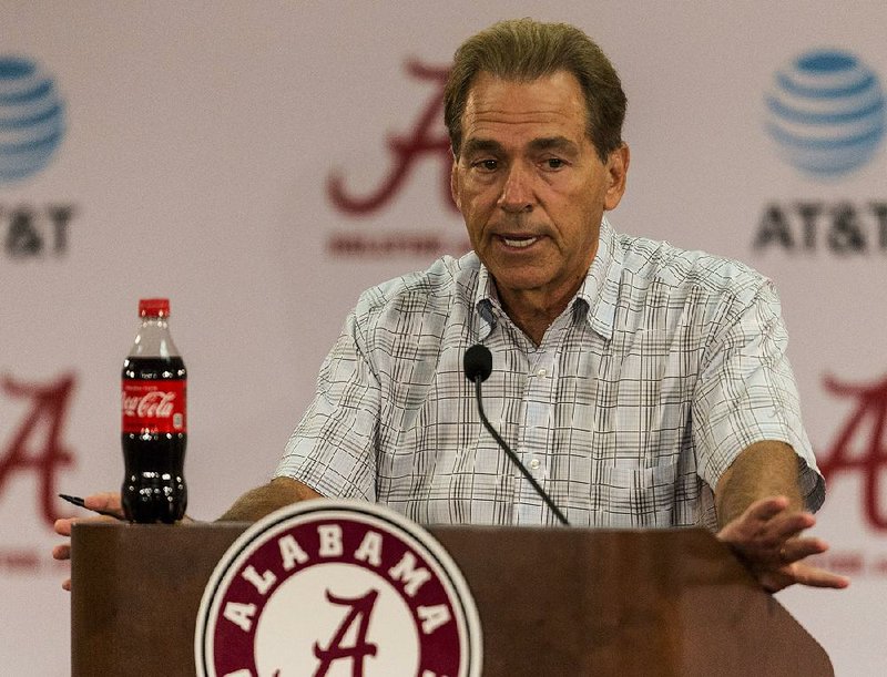 Like minds Saban, Fisher to square off
